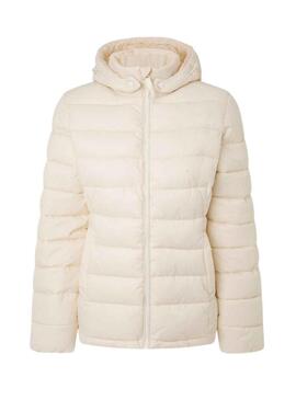 Veste Pepe Jeans Maddie Short Blanc pour Femme