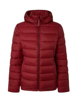Veste Pepe Jeans Maddie Short Rouge Femme