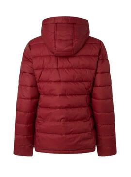 Veste Pepe Jeans Maddie Short Rouge Femme