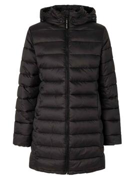 Veste Pepe Jeans Maddie Long Noire Femme