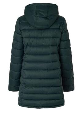 Veste Pepe Jeans Maddie Long Vert pour Femme