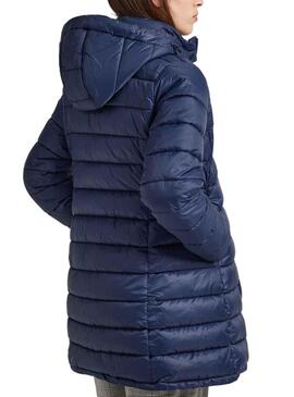 Veste Pepe Jeans Maddie Long Bleu pour Femme