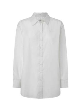 Chemise Pepe Jeans Liza Blanc pour Femme