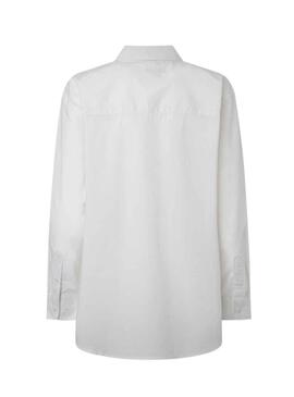 Chemise Pepe Jeans Liza Blanc pour Femme