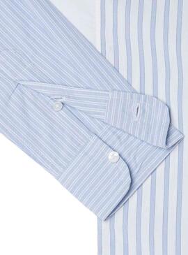 Chemise Pepe Jeans Ivanka Bleu pour Femme