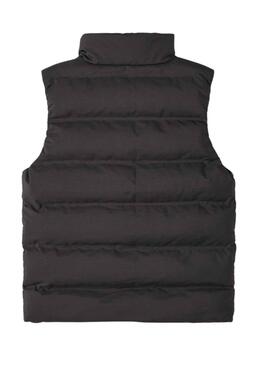 Gilet Name It Mellow Noire pour Garçon