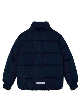 Veste Name It Musique Puffer Bleu Marine pour Garçon