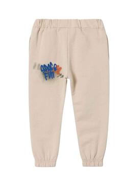 Pantalon Name It Nicki Beige pour Garçon