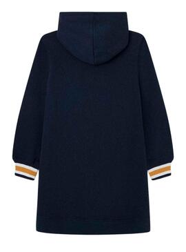 Robe Pepe Jeans Salmay Bleu Marine pour Fille