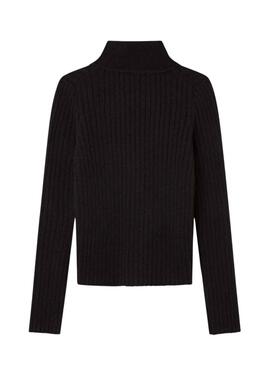 Pull Pepe Jeans Seretta Noire pour Fille