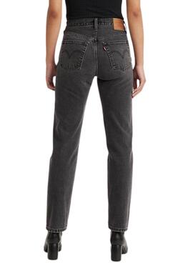 Pantalon Jeans Levis 501 Noire pour Femme