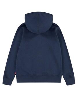 Sweat Levis Boxtab Full Bleu Marine pour Garçon