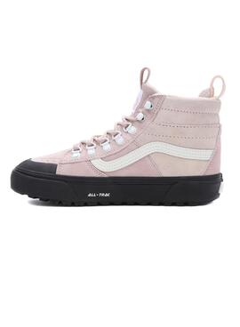 Baskets Vans SK8-Hi Rose pour Femme