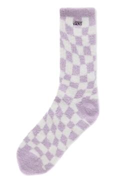 Chaussettes Vans Confortable Crew Violet pour Femme