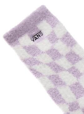 Chaussettes Vans Confortable Crew Violet pour Femme