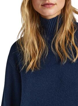 Robe Pepe Jeans Dasya De Knitted Bleu pour Femme