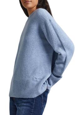 Pull Pepe Jeans Denise Bleu pour Femme