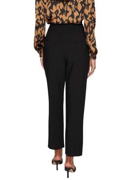 Pantalon Vila Viwinnie Wide Noire pour Femme