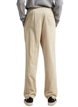 Pantalones Pepe Jeans Alban Velours côtelé Beige pour Homme