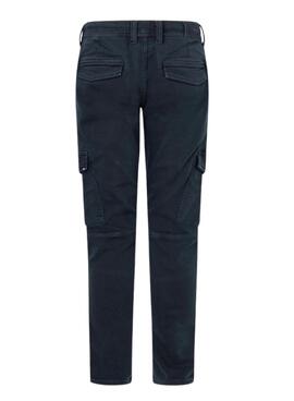 Pantalon Pepe Jeans Jared Bleu Marine pour Homme