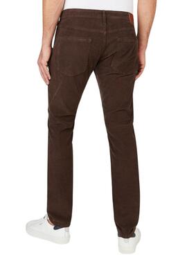 Pantalones Pepe Jeans Stanley Brun pour Homme