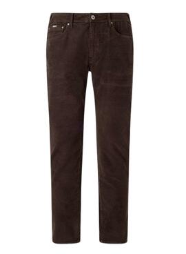 Pantalones Pepe Jeans Stanley Brun pour Homme