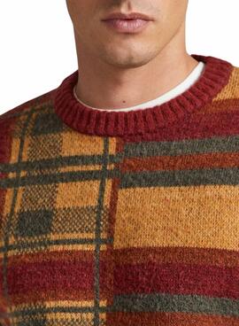 Pull Pepe Jeans Stenet Cadres pour Homme