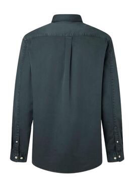 Chemise Pepe Jeans Crail Vert pour Homme