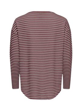 Pull Only Bubble Rouge pour Femme