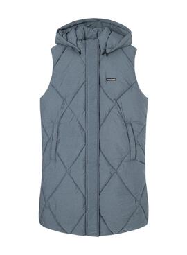 Gilet Pepe Jeans Suzette Guateado Gris pour Fille