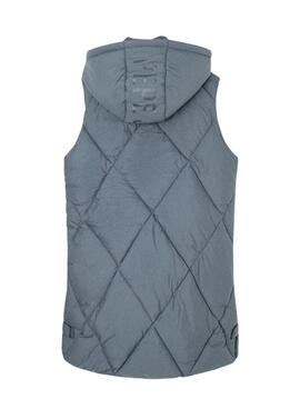 Gilet Pepe Jeans Suzette Guateado Gris pour Fille