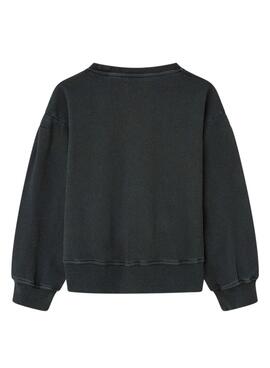 Sweat Pepe Jeans Virginie Noire pour Fille