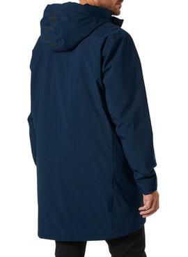 Veste Helly Hansen Park Ins Rain Bleu Marine Homme