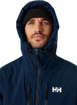 Veste Helly Hansen Park Ins Rain Bleu Marine Homme