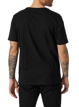 T-Shirt Helly Hansen Logo Noire pour Homme