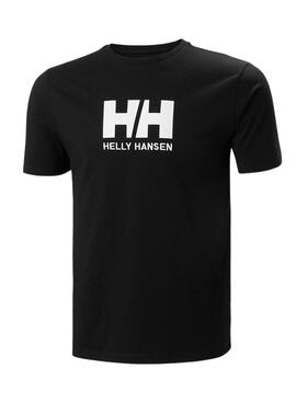 T-Shirt Helly Hansen Logo Noire pour Homme