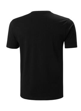 T-Shirt Helly Hansen Logo Noire pour Homme