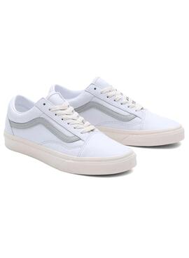 Baskets Vans UA Old Skool Blanc pour Femme