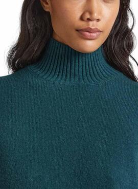 Robe Pepe Jeans Dasya Knitted Vert pour Femme