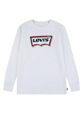 T-Shirt Levis Glow Effect Blanc pour Garçon