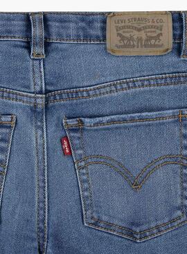 Pantalon Levis High Rise Flare Bleu pour Fille