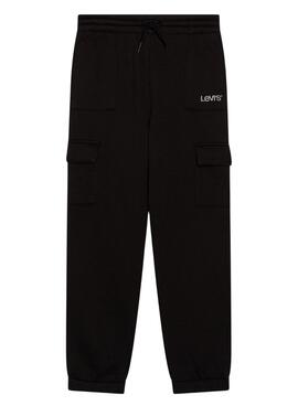 Pantalon Levis Utility Cargo Jogger Noire Garçon