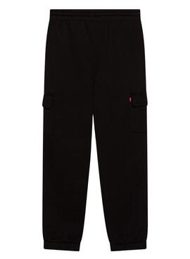 Pantalon Levis Utility Cargo Jogger Noire Garçon