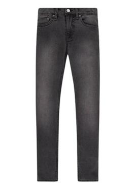 Pantalon Jeans Levis 510 Skinny Gris pour Garçon