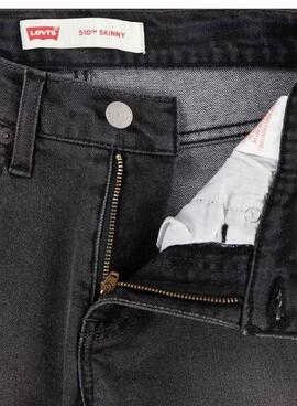 Pantalon Jeans Levis 510 Skinny Gris pour Garçon