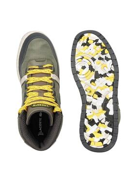 Baskets Lacoste T-Clip Vert pour Homme