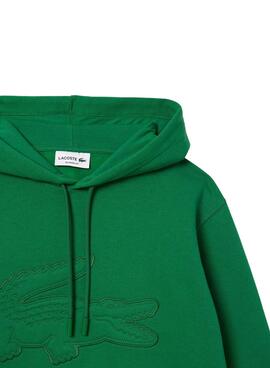 Sweat Lacoste Basic XL Vert pour Homme