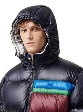 Veste Lacoste Reversible Bleu Marine pour Homme