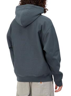 Sweat Carhartt American Script Blanc Homme