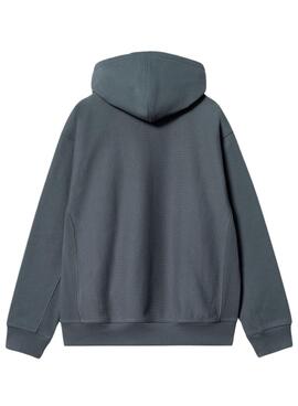 Sweat Carhartt American Script Blanc Homme